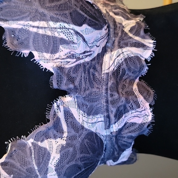 Victoria’s Secret PINK Padded Bralette / Bra Pastel Lace - Picture 2 of 9